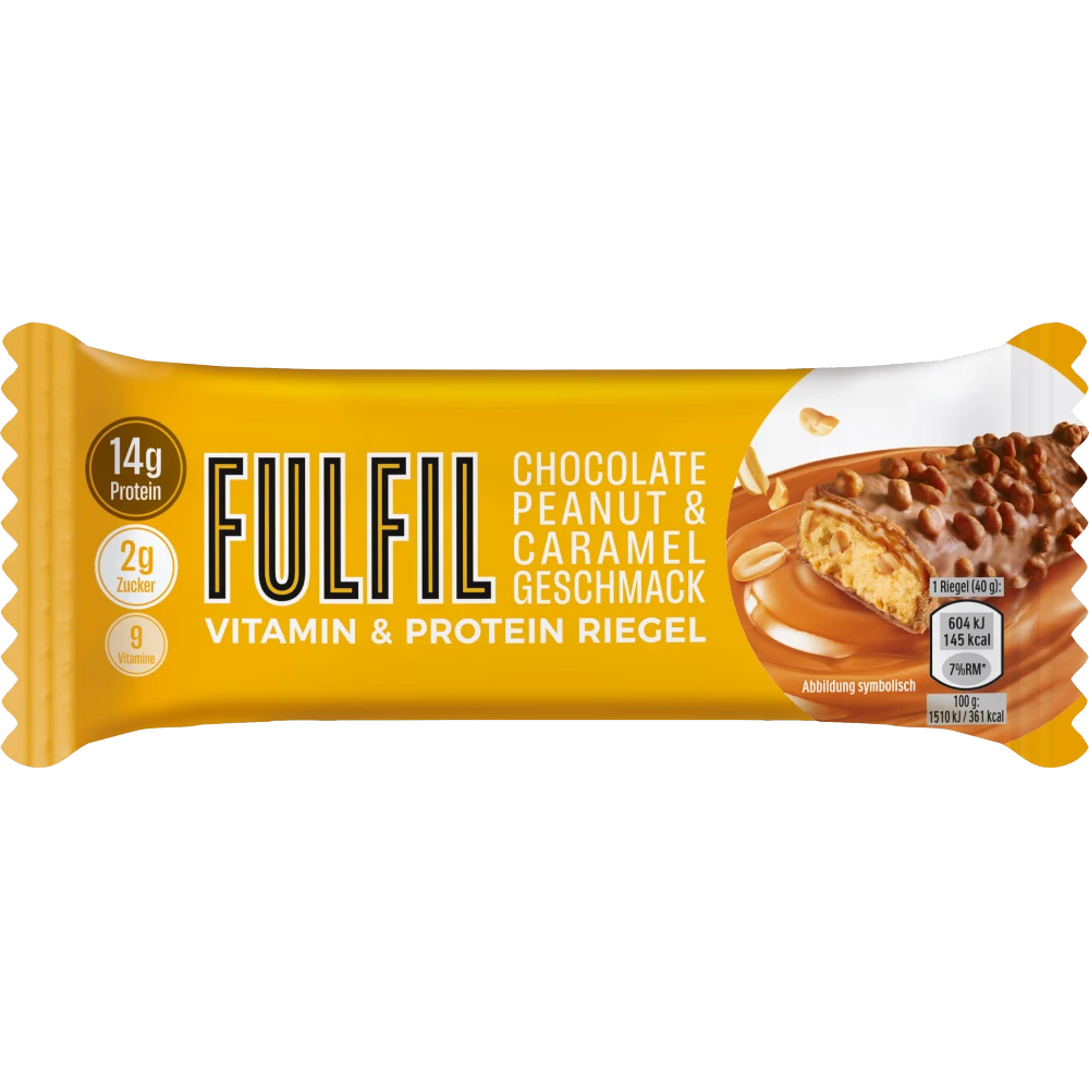 FULFIL – Pinda & Karamel Vitamine & Proteine Bar (15x40g)