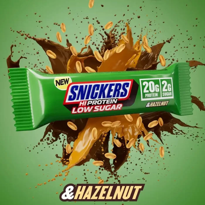 Snickers Hi Protein Low Sugar & Hazelnut 57g