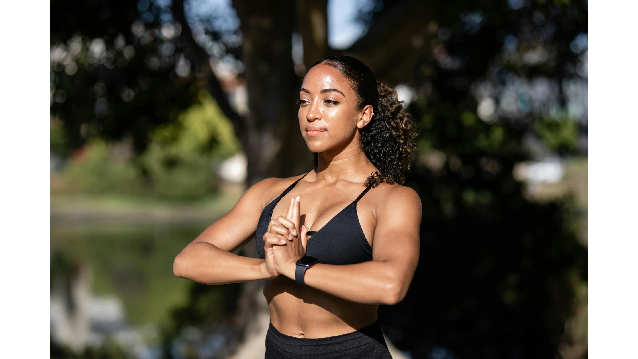 balans in het leven , gezondheid, fitte dame