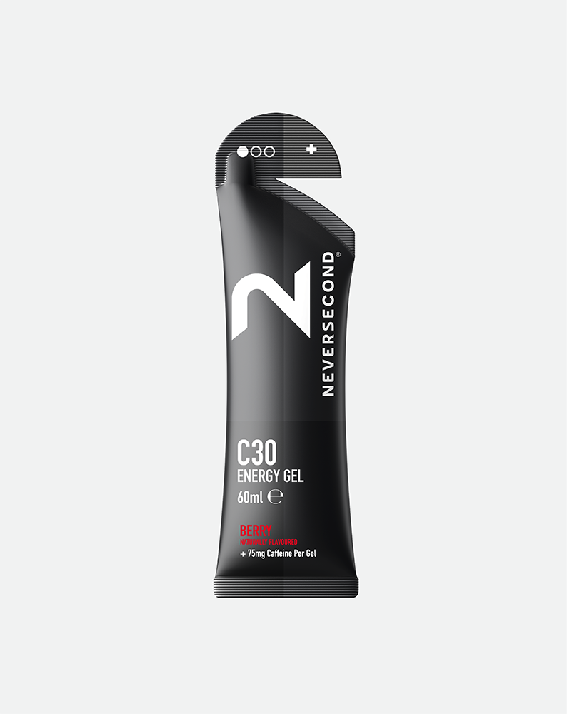 NEVERSECOND C30+ berry ENERGIEGEL box 12 stuks
