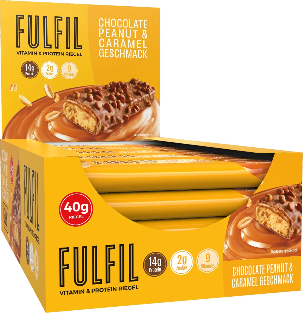 FULFIL – Pinda & Karamel Vitamine & Proteine Bar (15x40g)