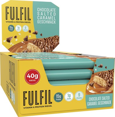 FULFIL – Salted caramel (15×40 g)